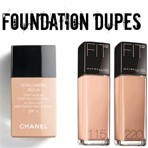 chanel aqua vitalumiere foundation dupe|chanel vitalumiere foundation 40 beige.